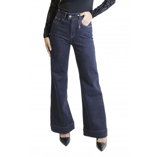  Jeans palazzo wide leg fit   Only  